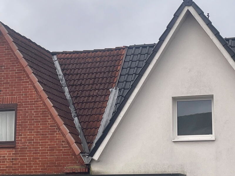 Dachübergang vorher